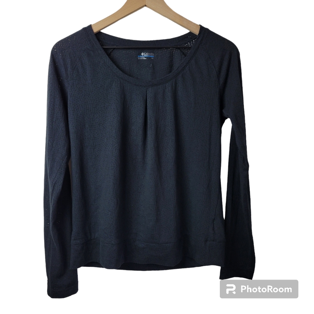 Columbia | Womens Long Sleeve Burn Out Athletic Yoga Top Size Small